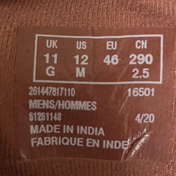 Clarks Men's Paulson Mid Chukka Boot Mahogany Leather, Size,  12M US /11 UK - Picture 7 of 11